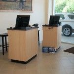 Customer service parts counter